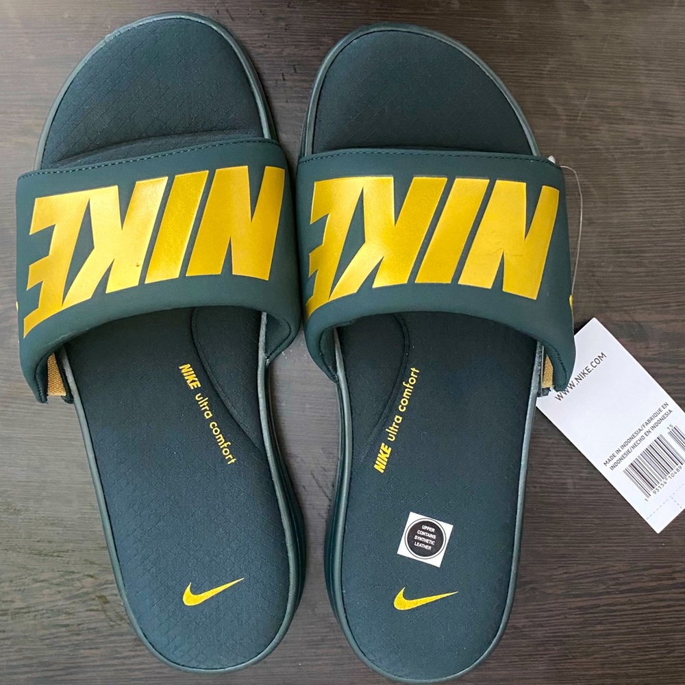 Mens Nike Memory Foam Flip Flops